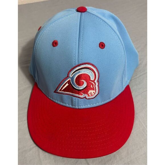 Alternate Color St. Louis Rams Hat Logo Red and Blue Richardson Fitted Large/XL - Picture 3 of 8